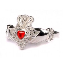 Silver Birthstone Ring January