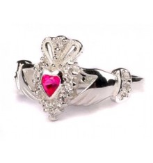 Silver Birthstone Ring July